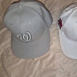 2 Washington Nationals Baseball Hats (New)